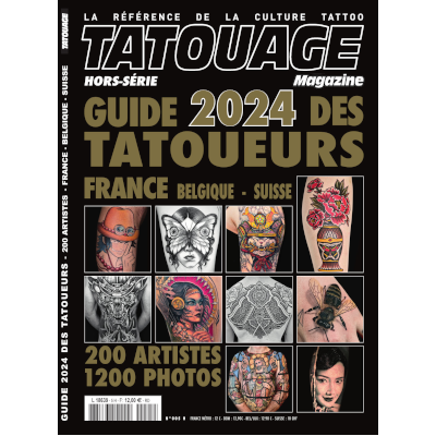 Guide 2024 des tatoueurs PAPIER