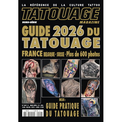 Guide 2026 des tatoueurs PAPIER